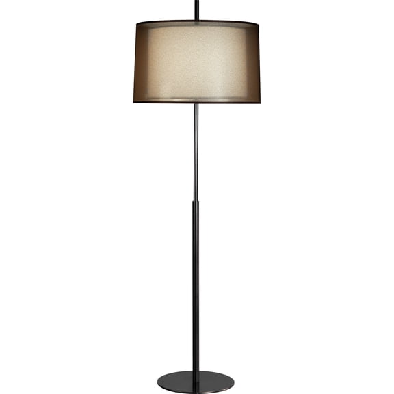Srkashlteni Contemporary Floor Lamp - Deep Patina Bronze with Multi-Layered Shades | Stylish Lighting Fixture for Modern Spaces