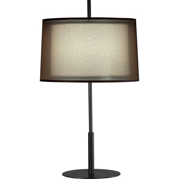 Srkashlteni Deep Patina Bronze Table Lamp with Multi-Layered Shades - Stylish 30 Inch Lighting Fixture for Contemporary Spaces | Medium E26 Socket | 3-Way Switch
