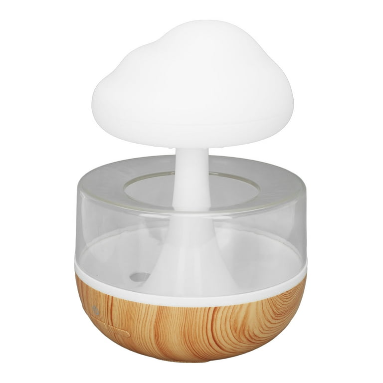 Rain Cloud Humidifier Creative Mushroom Lamp Home Use Colorful Abs  Transparent Household Aromatherapy Machine