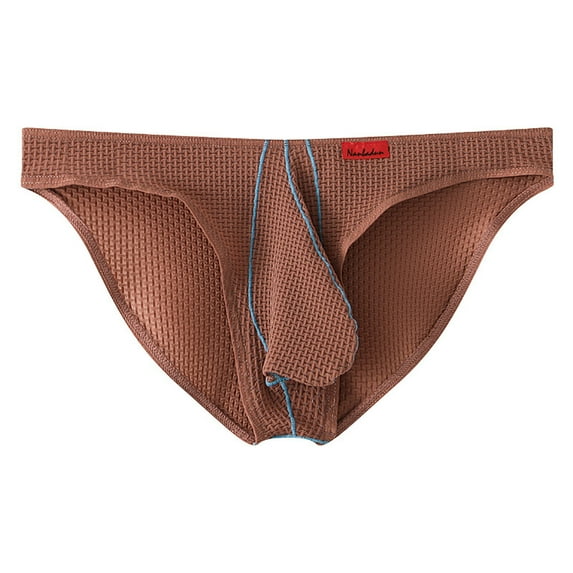 Srogem Bikini Briefs for Men Underwear Comfortable Sexy String Underpants Low Rise G String Underwear
