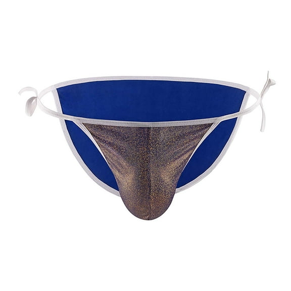 Srogem Men's Brief Underwear Performance Underwear Sexiest Underwear for Guys See Through Bikini Short Brief Underwear