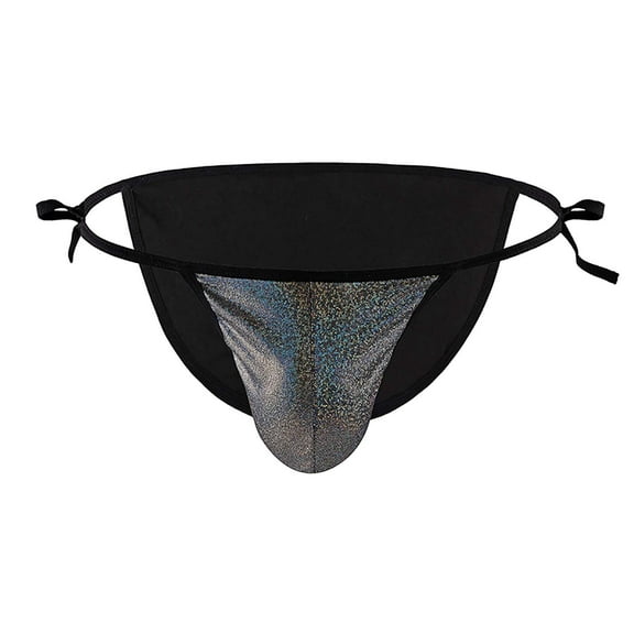 Srogem Men's Brief Underwear Performance Underwear Sexiest Underwear for Guys See Through Bikini Short Brief Underwear