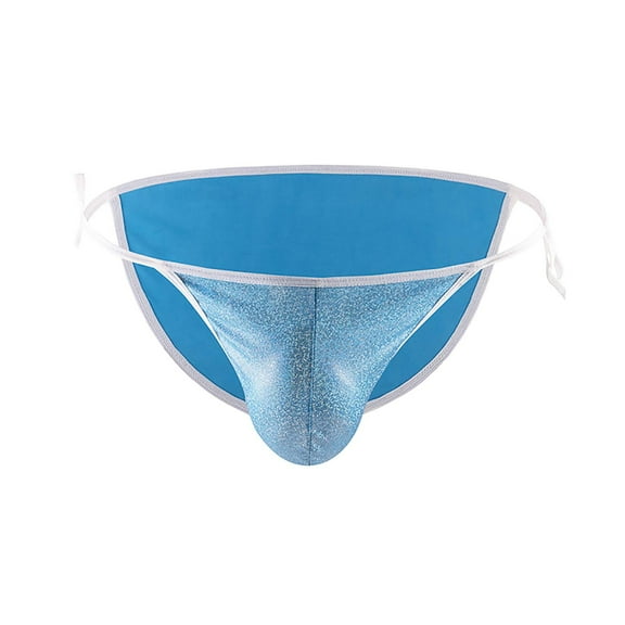 Srogem Men's Brief Underwear Performance Underwear Sexiest Underwear for Guys See Through Bikini Short Brief Underwear