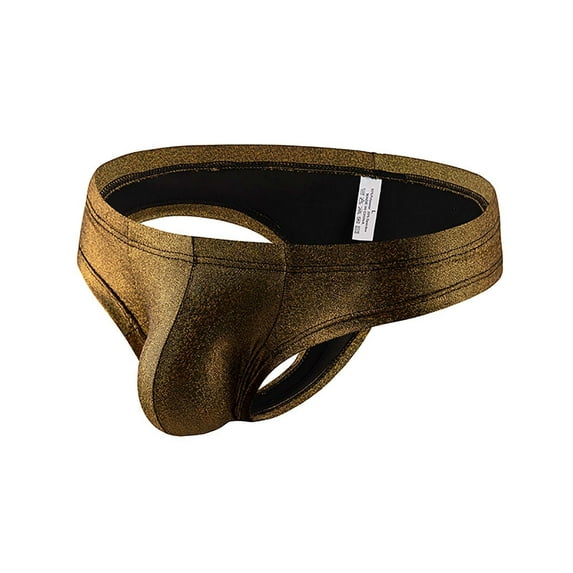 Srogem Mens Sexy Bikini Swimwear Elastic Colorful Bikinis Low Rise Briefs Underwear Sexy Jockstrap Athletic Briefs