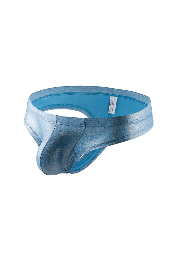 Mens Sexy Bikini Swimwear Elastic Colorful Bikinis Low Rise Briefs Underwear Sexy Jockstrap Athletic Briefs