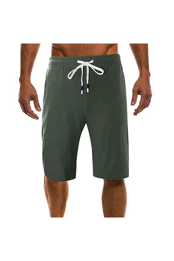 Mens Swim Trunks Long, Stretch Quick Dry Mens Boardshorts, Mens Bathing Suits Jogger Gym Active Shorts