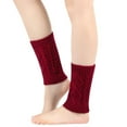thumbnail image 1 of Srogem Women's Cable Knit Long Boot Stocking Socks Knee High Winter Leg Warmers, 1 of 3