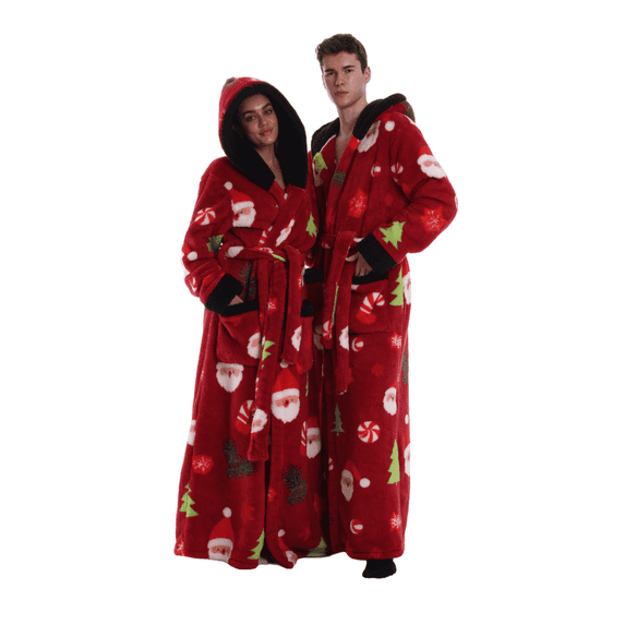 Sroptury Oversized Hooded Long Sleeve Christmas Hoodie & Casual Hoodie, Women's Men's