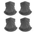 thumbnail image 1 of Srugzu 4 Pack Neck Gaiter Face Covering Gator Mask Bandana Cooling Mask for Outdoor Protection, 1 of 8