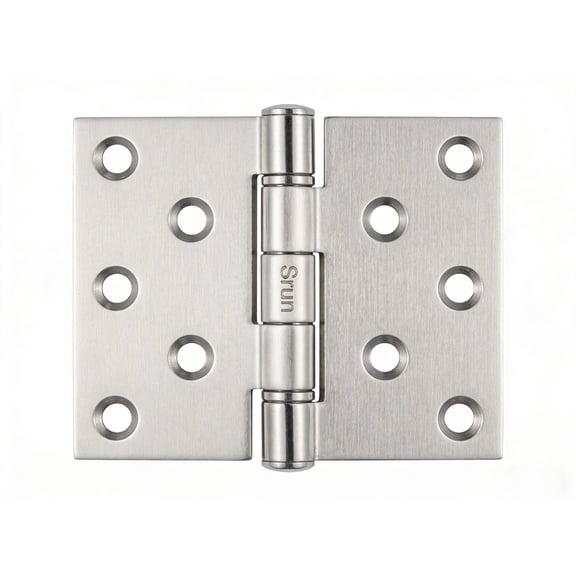 Srun Door fittings of metal,Heavy Duty Steel 3.5" x 3.5" Interior Door Hinges (10-Pack)