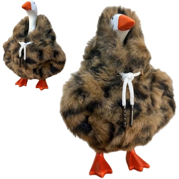Sruoe 7 Inch Desk Goose Outfits, Mini Porch Goose Clothes, Desktop Goose Outfits, Costume Clothes for Table Decor Tabletop Goose Accessory Holiday All Seasons Holiday