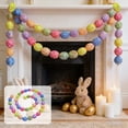 thumbnail image 1 of Sruoe Easter Eggs Vines Door Easter Decoration,Easter Garland Decorations for the Home, Spring Decor Colorful Indoor Outdoor Home Decor Patio Porch Accents Holiday Decoration, 1 of 9