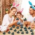 thumbnail image 1 of Sruoe Easter Flocked Bunny Decoration, 10pcs Easter Decorations Easter Bunny Farmhouse Gift, Easter Rabbit Decor Table Centerpiece for Home Office Holiday, 1 of 7