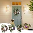 thumbnail image 1 of Sruoe Easter Wreath with Cross Burlap Bow, Wreath for Front Door, 15"Spring Wreath, Family Women Gifts, Wreaths for Front Door for Home Wall Indoor Window Decor, 1 of 7