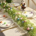 thumbnail image 1 of Sruoe Easter Wreath Spring Vine Garland with Faux Eggs, 45-Inch Artificial Spring Vine Decor, Easter Garland for Mantle Door Wall Patio, Easter Decorations for Indoor Outdoor Holiday Decoration, 1 of 8