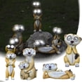 thumbnail image 1 of Sruoe Garden Statues for Outside, Garden Decorations Outdoor, Garden Decor with LED Light, Garden Solar Lights, Solar Garden Decor, Gardening Gifts, Animal Garden Statue for Garden Lawn Pathway Yard, 1 of 6