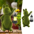 thumbnail image 1 of Sruoe Garden Statues for Outside, Garden Decorations Outdoor, Garden Decor with LED Light, Garden Solar Lights, Solar Garden Decor, Gardening Gifts, Animal Garden Statue for Garden Lawn Pathway Yard, 1 of 6