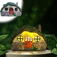 thumbnail image 1 of Sruoe Garden Statues for Outside, Garden Decorations Outdoor, Garden Decor with LED Light, Garden Solar Lights, Solar Garden Decor, Gardening Gifts, House Garden Statue for Garden Lawn Pathway Yard, 1 of 6