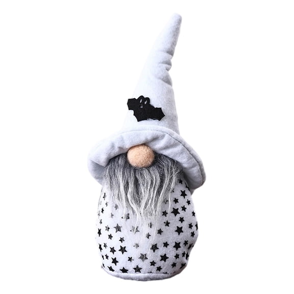 Sruoe Halloween Decorations, Halloween Decor Witch Faceless Gnome Figurine, 9.45 Inch Tabletop Knick Knacks for Shelf Mantel Table Home Party Decor, Halloween Decoration Indoor