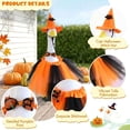 thumbnail image 1 of Sruoe Halloween Porch Goose Outfits, 23" Witch Hat Bow Skirt Outfit Porch Goose Clothes for Lawn Yard and Patio Decoration, Lawn Goose Clothing for Cement Lawn Goose Outfit, Garden Goose Costume, 1 of 6