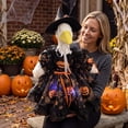 thumbnail image 1 of Sruoe Halloween Porch Goose Outfits, Witch Costumes Set 23 Inch Porch Goose Clothes, Goose Clothes Dress, Duck Sculpture Clothes for Lawn Statue Cement Statue Yard Patio Party Decoration, 1 of 7