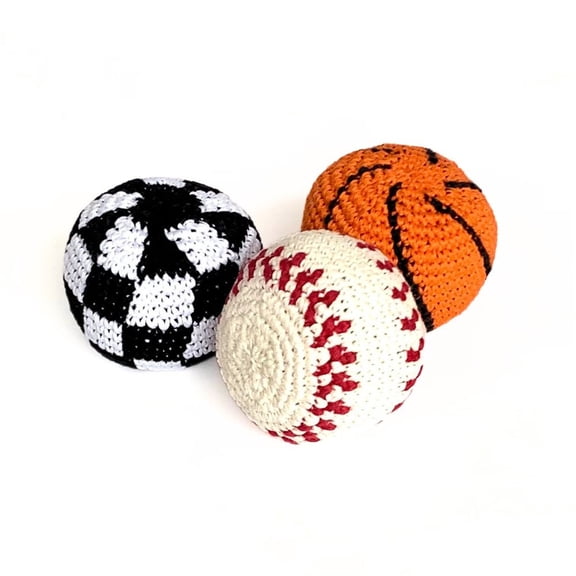 Sruoe Knitted Hacky Bag Footbag Sack, Dirtbag Hack Sack, Hack Sacks for Adults & Kids, Footbag Ball, Dirt Bag Hack Sack for Outdoor Training, Foot Bag for Juggling, Outdoor Toys & Goodie Bag Stuffers