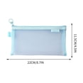 thumbnail image 1 of Sruoe Pencil Case, Zipper Pencil Pouch, Flat Pencil Cases, Slim Pencil Bag Pen Case Pen Pouch, Durable Stationery Organizer, Office Supplies, 1 of 7