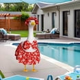 thumbnail image 1 of Sruoe Porch Goose Outfits, 23 Inch Porch Goose Clothes, Goose Clothes Dress, Duck Sculpture Clothes for Lawn Statue Cement Statue Yard Patio Party Decoration, 1 of 8