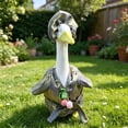 thumbnail image 1 of Sruoe Porch Goose Outfits, 23" Porch Goose Clothes for Lawn Yard and Patio Decoration, Lawn Goose Clothing for Cement Goose Lawn Goose Outfit, Garden Goose Costume, 1 of 6