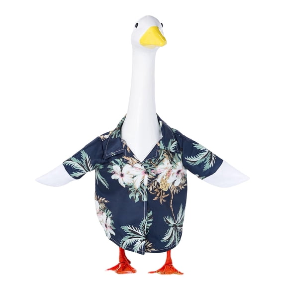 Sruoe Porch Goose Outfits, 23" Porch Goose Clothes for Lawn Yard and Patio Decoration, Lawn Goose Clothing for Cement Goose Lawn Goose Outfit, Garden Goose Costume