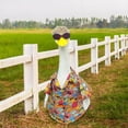thumbnail image 1 of Sruoe Porch Goose Outfits, Porch Goose Clothes, 23 Inch Cement Goose Clothes Dress, Duck Clothes for Spring Easter Holiday Outdoor Garden Yard Lawn Patio Statue Decor, 1 of 9