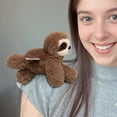 thumbnail image 1 of Sruoe Stuffed Animals, Easter Gifts for Kids, Sloth Stuffed Animal Plush Toys, Stuffed Animal & Plush Toy Soft Plush Sloth, Easter Gifts Toys Gifts Cute Stuffed Animals, Plush Dolls Girls Boys, 1 of 9