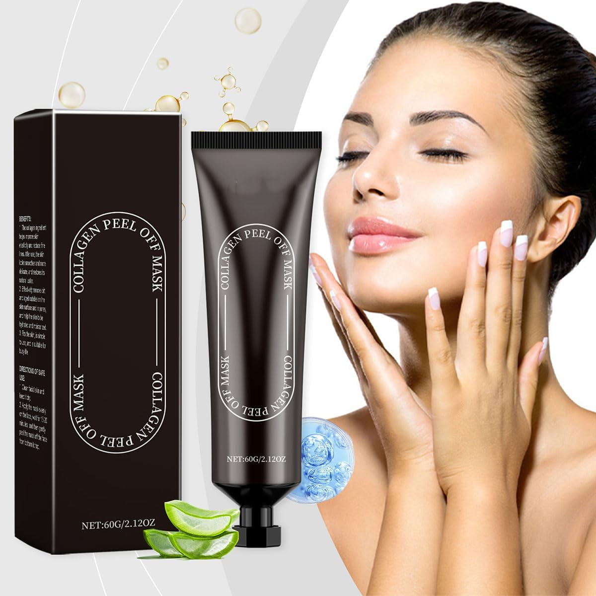 Ss Collagen Reverse Volume Peel off Face Mask, Collagen Peel off Face