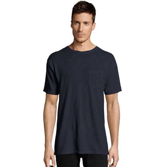 Ss Wsh Pocket Tee Folded