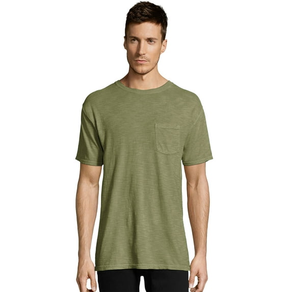 Ss Wsh Pocket Tee Folded
