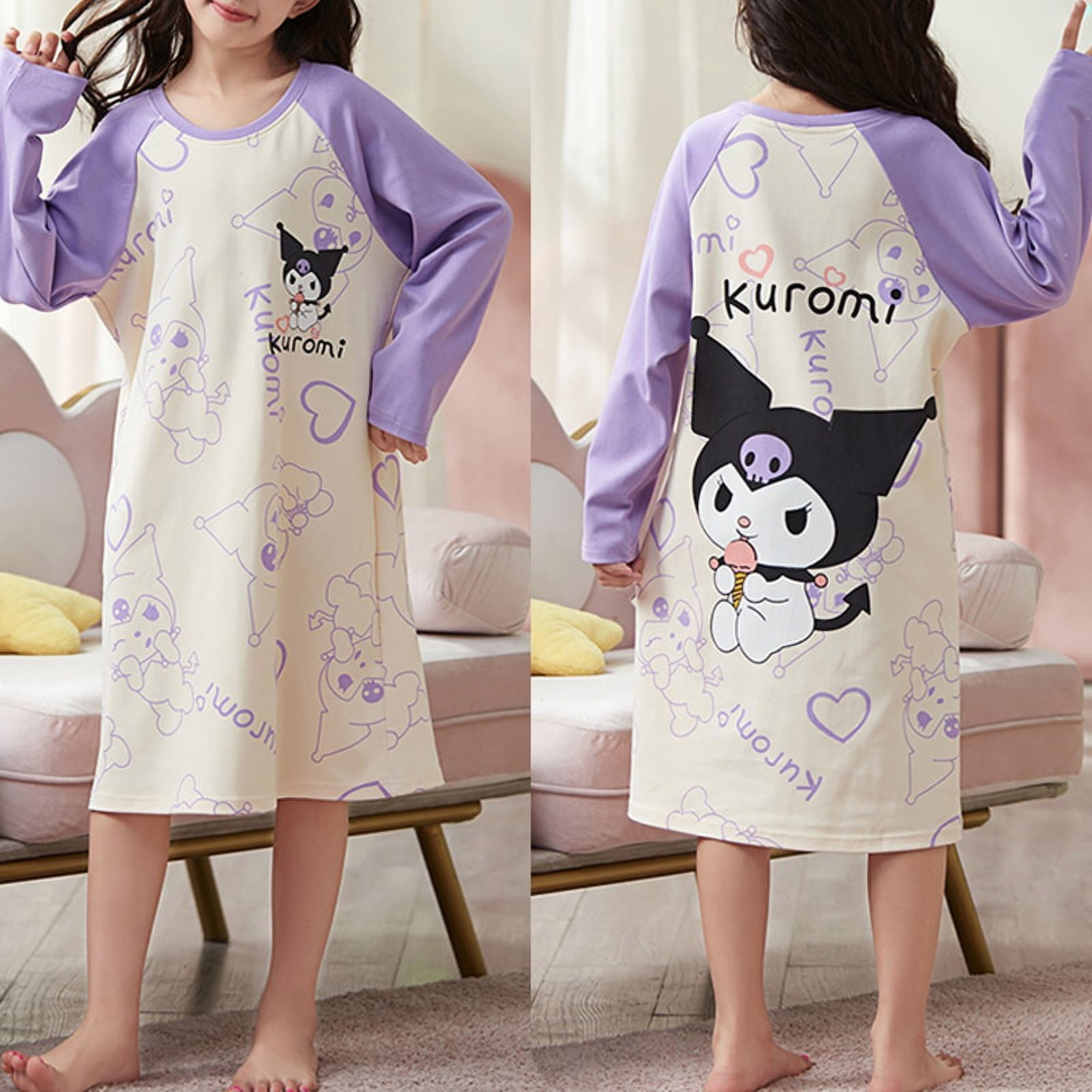 Ssanrio My Melody Hello Kitty Pajamas Kuromi Cinnamoroll Pochacco Cute ...