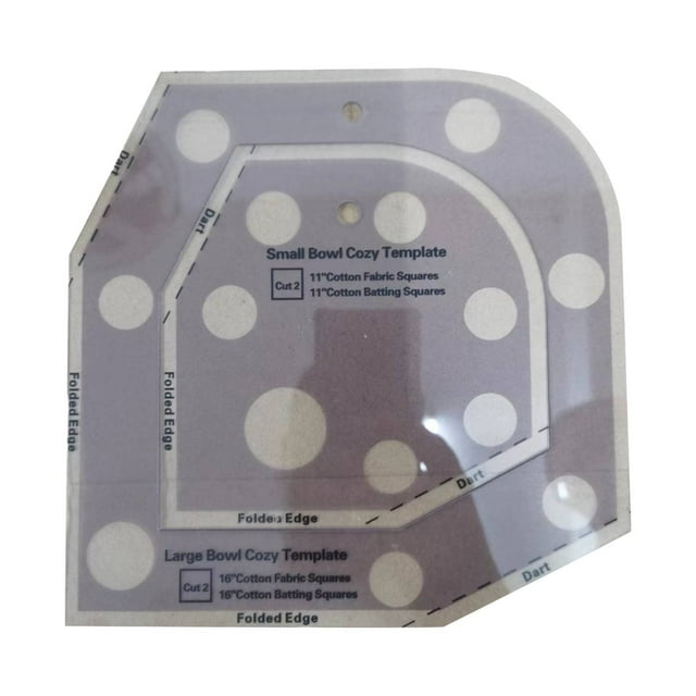 Ssdyl Bowl Cozy Template 3 Sizes Bowl Cozy Template Cutting Ruler Set Ssdyl Bowl Cozy Template 3 Sizes Bowl Cozy Template Cutting Ruler Set