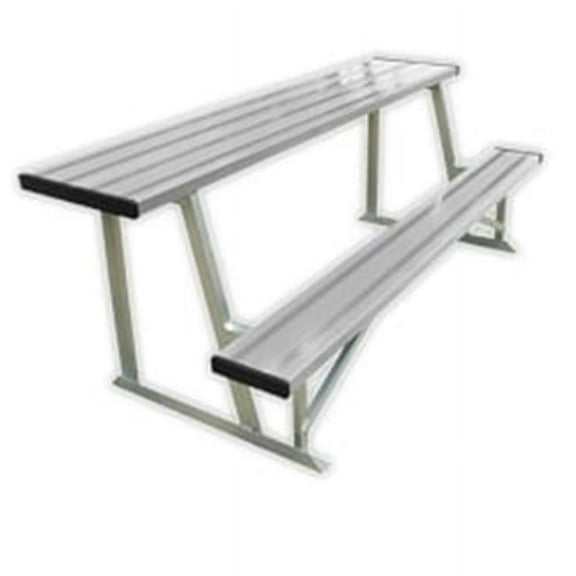 Ssg - Bsn BEST08 7.5 Scorers Table With Bench-Natural Benches-Bleachers Benches