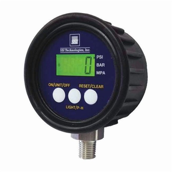 Ssi Digital Pressure Gauge,0 to200psi,MG1-9V MG1-200-A-9V-R