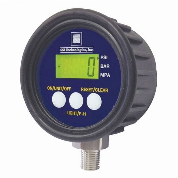 Ssi Digital Pressure Gauge,4 Display Digits MG1-300-A-9V-R