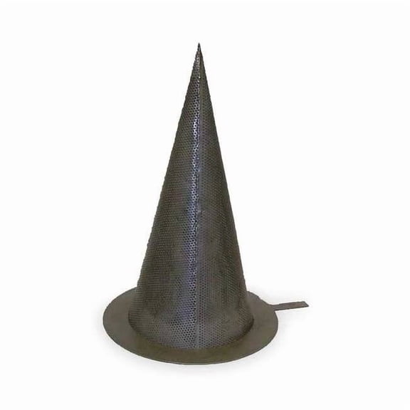 Ssi Temporary Strainer,Cone Style,4 In,SS TC1VM1W-A4A