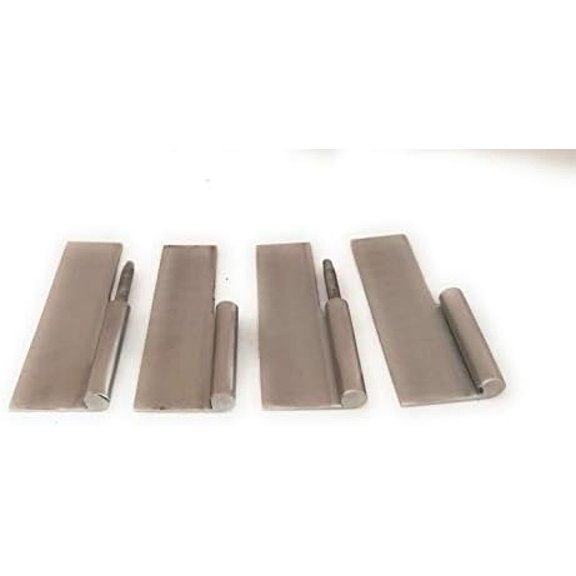 Ssiskcon 3 inch Weld on Hinge Lift Off Hinge Left Satin 32D Set of 2 Stainless Steel Hinges Pack 1$$Tools & Hardware Other