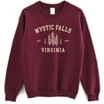 thumbnail image 1 of SsofieStore Mystic Falls Virginia Sweatshirt - TVD Salvatore Sweater; Virginia Crewneck Sweatshirt, 1 of 6