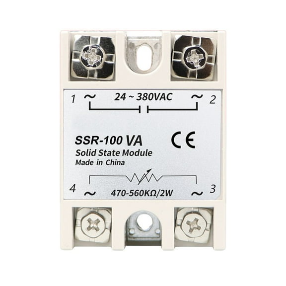 Ssr-10Va 25Va 40Va 60Va 80Va 100Va Voltage Regulating Solid State Relay Ssr-100Va Smile Home