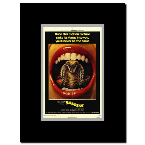 Sssssss Framed Movie Poster