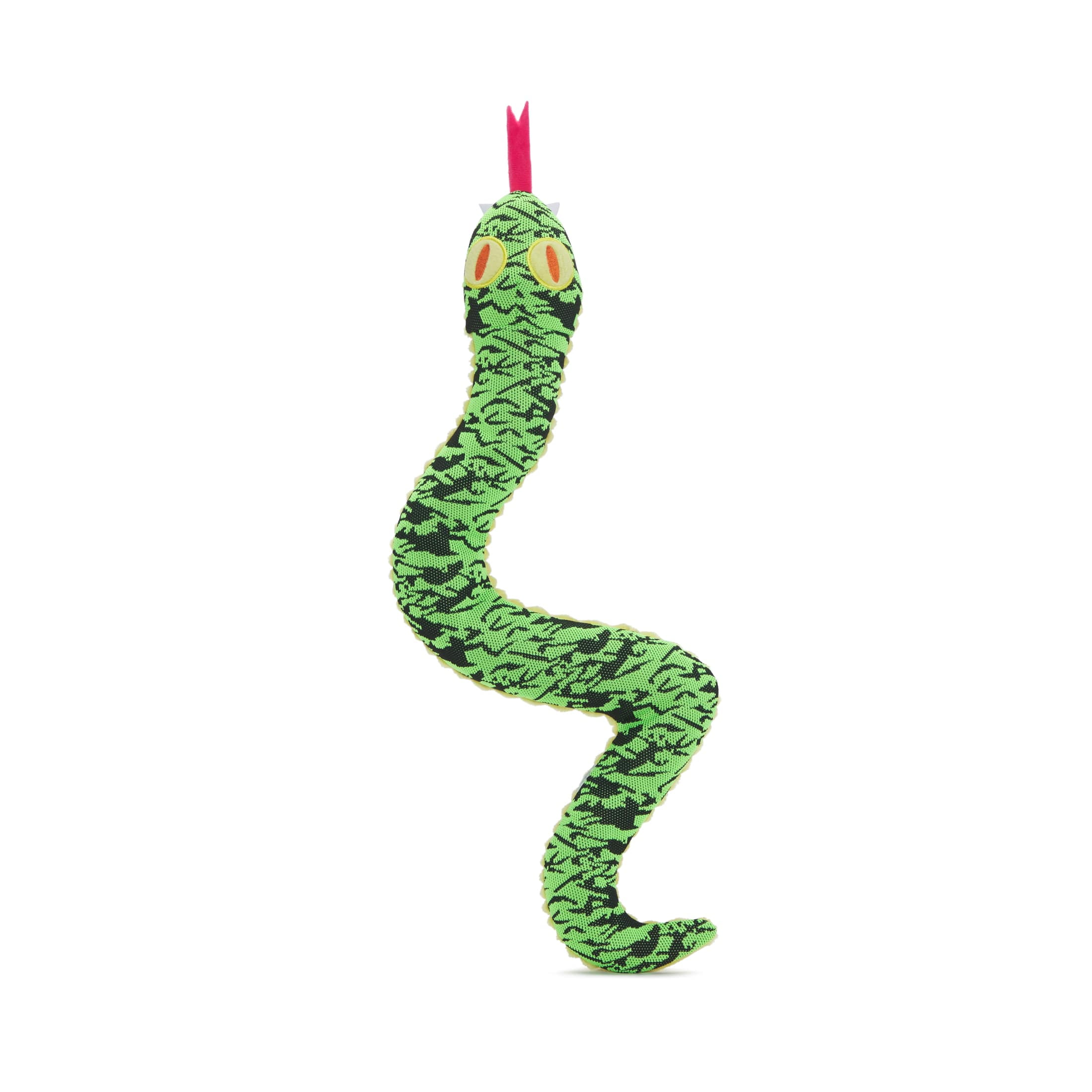BARK Sssssssssteve Plush Snake Dog Toy