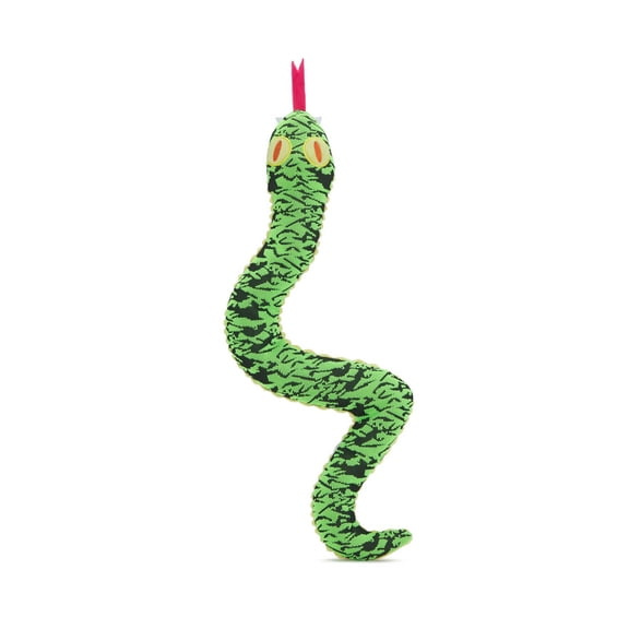 BARK Sssssssssteve Plush Snake Dog Toy