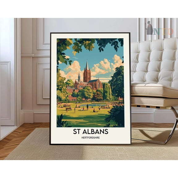 St Albans England Poster Unframed Paper Print