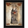 thumbnail image 1 of St Antony 19x24 Black Ornate Wood Framed Canvas Art by Ghirlandaio, Domenico, 1 of 2
