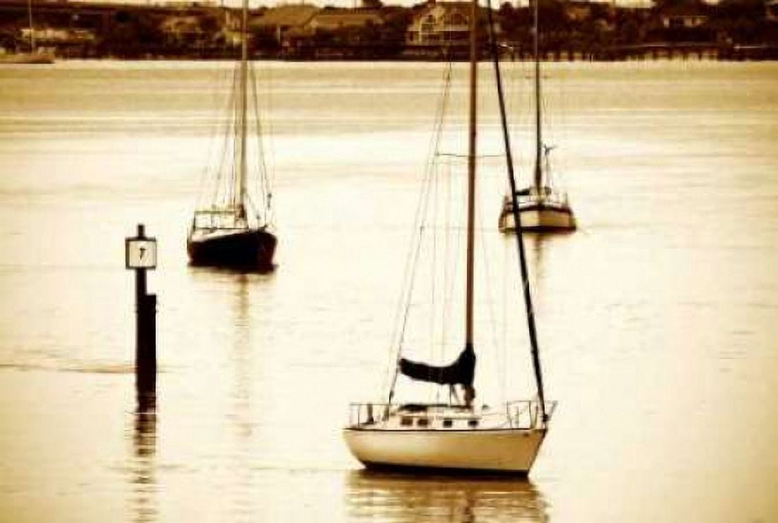 St Augustine Harbor II Canvas Art - Alan Hausenflock (20 x 28)
